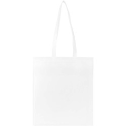 Sac shopping convention EcoSeal de 6 L non tissé en matériaux recyclés certifiés GRSCouleur:Blanc