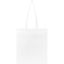 Sac shopping convention EcoSeal de 6 L non tissé en matériaux recyclés certifiés GRSCouleur:Blanc
