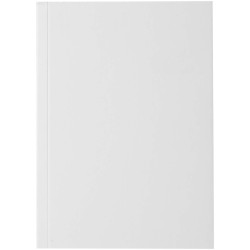 Cahier à couverture souple Novella Austen A6 de 50 feuillesCouleur:Blanc