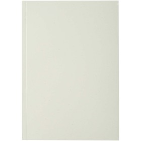 Cahier Novella Austen recyclé A5 à couverture souple de 50 feuillesCouleur:Ivoire