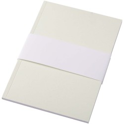 Cahier Novella Austen recyclé A5 à couverture souple de 50 feuillesCouleur:Ivoire