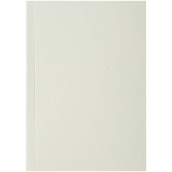 Cahier Novella Austen A6 recyclé à couverture souple de 50 feuillesCouleur:Ivoire