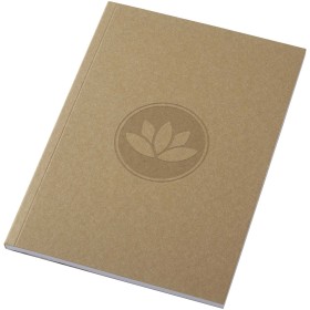 Carnet A5 à couverture souple recyclée en kraft Novella Austen avec 50 feuillesCouleur:Naturel