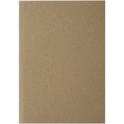 Carnet A5 à couverture souple recyclée en kraft Novella Austen avec 50 feuillesCouleur:Naturel