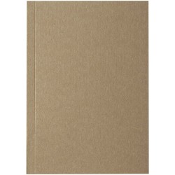 Carnet A6 à couverture souple recyclée en kraft Novella Austen avec 100 feuillesCouleur:Naturel