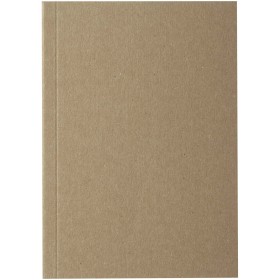 Carnet A6 à couverture souple recyclée en kraft Novella Austen avec 50 feuillesCouleur:Naturel