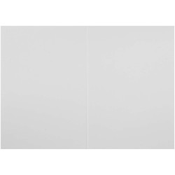 Carte de vœux Herald A5Couleur:Blanc