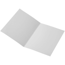 Carte de vœux Herald A5Couleur:Blanc