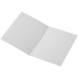 Carte de vœux A6 HeraldCouleur:Blanc