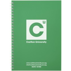 Carnet à spirales A5 RothkoCouleur:vert / blanc