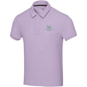 Polo Akoya unisexe en tissu éponge recycléCouleur:Lilas