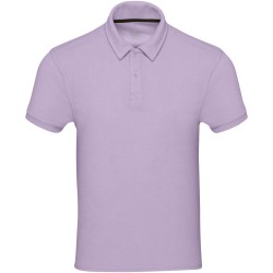 Polo Akoya unisexe en tissu éponge recycléCouleur:Lilas