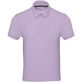 Polo Akoya unisexe en tissu éponge recycléCouleur:Lilas