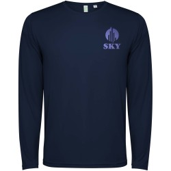 T-shirt Estoril à manches longues pour enfantCouleur:Navy Blue