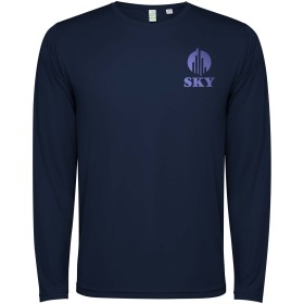 T-shirt Estoril à manches longues pour enfantCouleur:Navy Blue