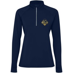 Sweatshirt Estambul à manches longues et demi-zip pour femmeCouleur:Navy Blue