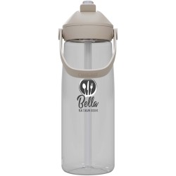 Bouteille d’eau avec paille à clapet Camelbak® Thrive Flip de 750 ml Tritan RenewCouleur:Translucide