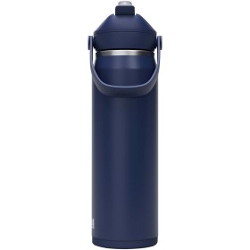 Bouteille d’eau en acier inoxydable de 750 ml avec paille à clapet Camelbak® Thrive Flip VSSCouleur:Marine