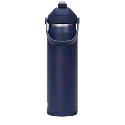 Bouteille d’eau en acier inoxydable de 750 ml avec paille à clapet Camelbak® Thrive Flip VSSCouleur:Marine