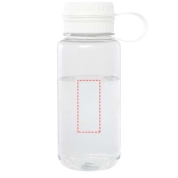 Bouteille sport Ryder de 900 ml en RPET certifié RCS avec couvercle multifonctionsCouleur:Blanc