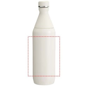 Bouteille d'eau de 600 ml Stanley All Day SlimCouleur:Crème