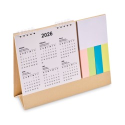 Calendrier de bureau avec mémo CalendooCouleur:Beige