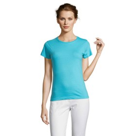 Miss Tee-Shirt Femme 150Couleur:BLEU ATOLL     
