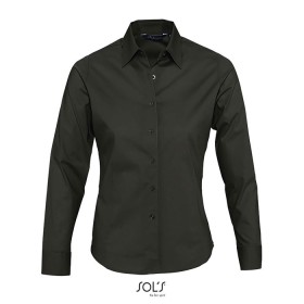 Eden Chemise Femme StretchCouleur:Noir