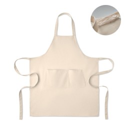 Tablier en coton bio 240 gr/m² Gamma ColourCouleur:Beige