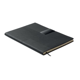 Carnet A5 en PU souple TrezeCouleur:Noir