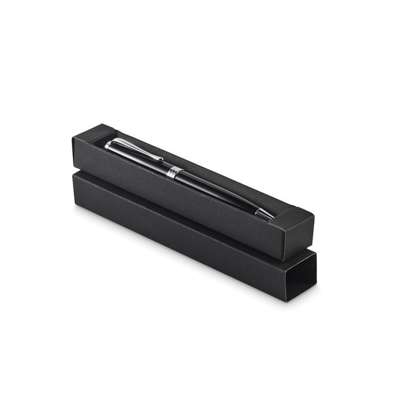 Stylo bille twist avec boîte LyonCouleur:Noir