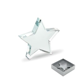 Trophée en verre Etoile StarwardCouleur:Transparent