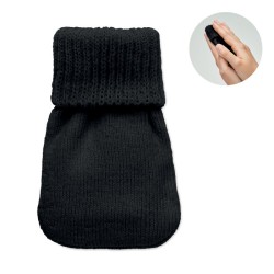 Chaufferette polyester tricot WarmmuffCouleur:Noir