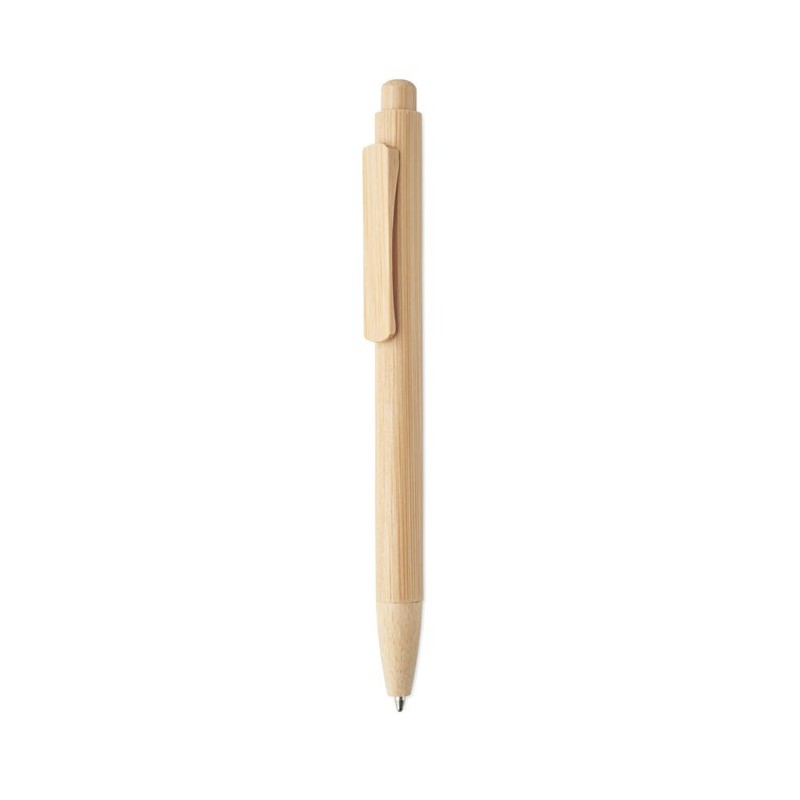 Stylo à bille en bambou MamboCouleur:Bois