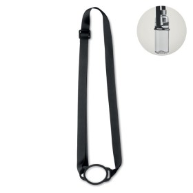 Lanyard porte-gobelet 6cm LancupCouleur:Noir