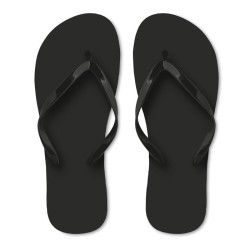 Tongs PE L Couleur:Noir
