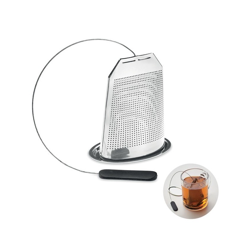 Infuseur thé acier inoxydable TeafuserCouleur:Noir