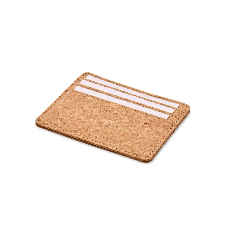 Porte-cartes en liège et RFID WallkCouleur:Beige