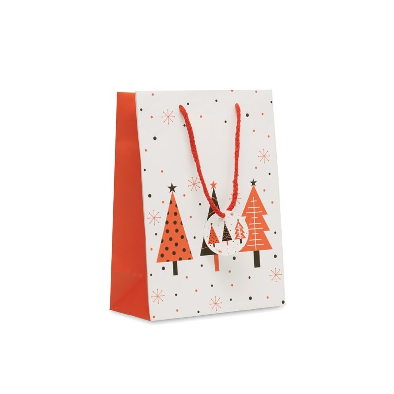 Sac cadeau format moyen Bossa MediumCouleur:Blanc