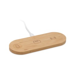 Chargeur sans fil 3 en 1 15W RecpadCouleur:Bois