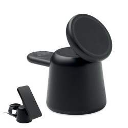 Chargeur sans fil 3 en 1 15W SimpaCouleur:Noir