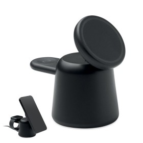Chargeur sans fil 3 en 1 15W SimpaCouleur:Noir