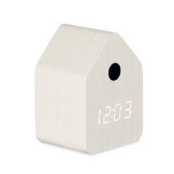 Réveil coucou en MDF CuckooCouleur:Blanc