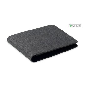 Portefeuille PU localisateur WallCouleur:Noir