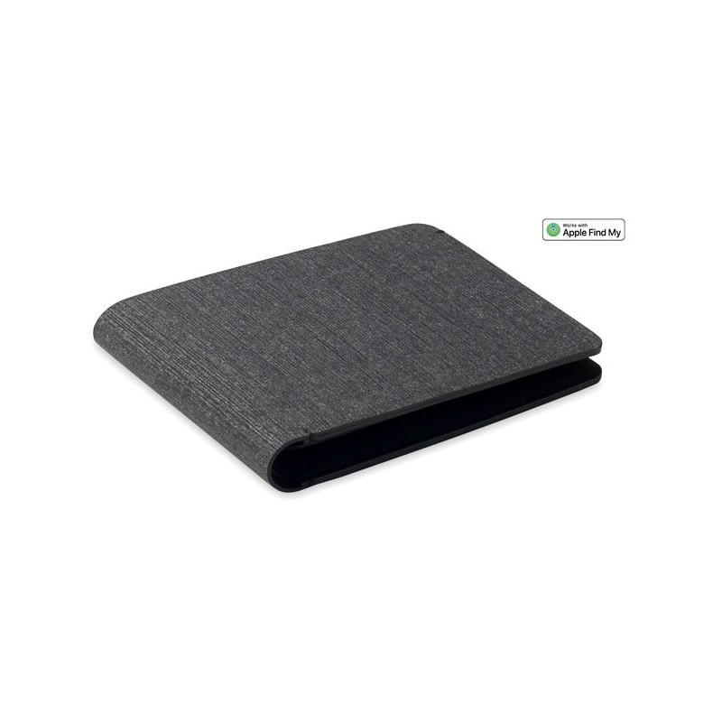 Portefeuille PU localisateur WallCouleur:Noir