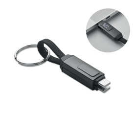 Porte-clés et câble de charge KeystoCouleur:Noir