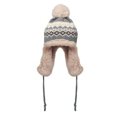 Bonnet avec caches-oreilles YulongCouleur:Noir