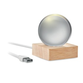 Sphère en verre LED LightCouleur:Bois
