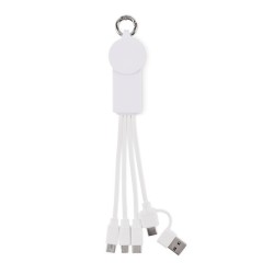 Câble de 2 en 1 de type C IcabCouleur:Blanc