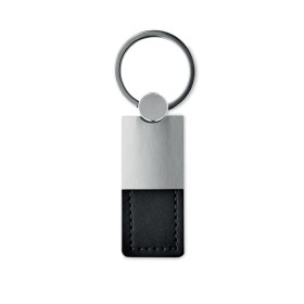 Porte-clés PU et métal ColumbusCouleur:Noir